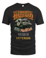 10th Mountain Division Veteran Fort Drum Troops Of Hazzard Long Sleeve T-Shirt Unisex Standard T-Shirt black s