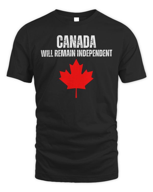 Canada independent USA Canada is Not For Sale Canada Flag Long Sleeve T-Shirt