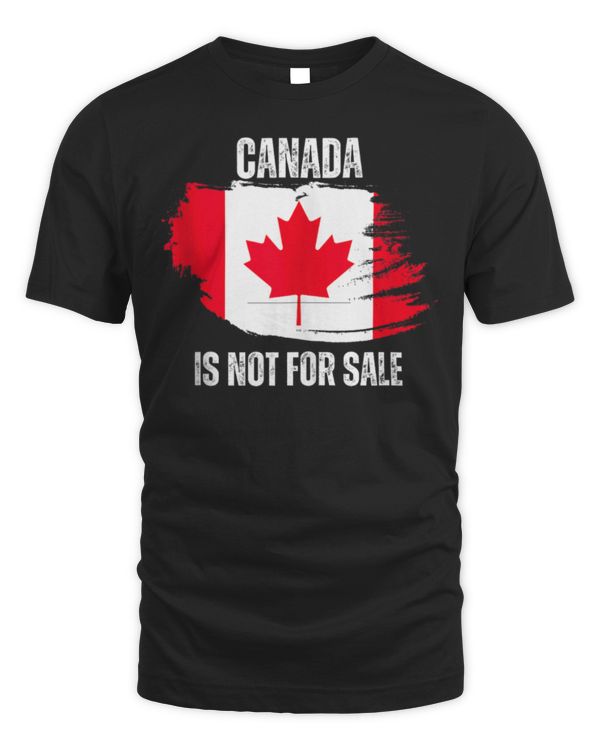 Canadia America USA Canada is Not For Sale Canada Flag Tank Top