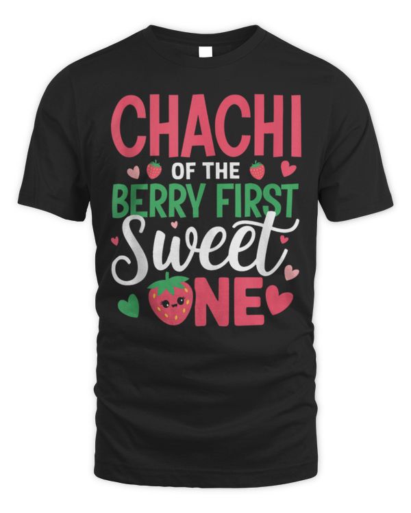 Chachi of The Berry First Sweet One Aunt Birthday Girl Tank Top