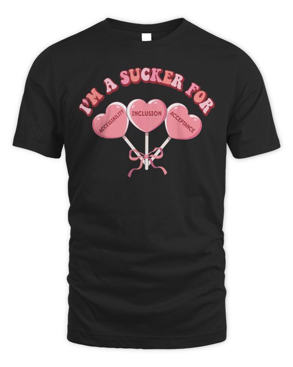 Funny I'm a Sucker for My Patients Inclusion SLP Valentine Long Sleeve T-Shirt